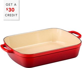 LE CREUSET 5.25Qt Rectangular Roaster With $30 Credit