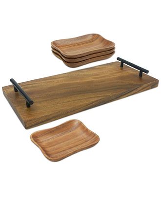 Woodard & Charles 5Pc Entertaining Serving Set