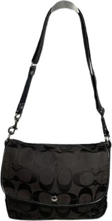 Coach Pre-owned Fabric Schoudertas - Dames - Vintage Schoudertas - Bruin - ONE Size - Vintage