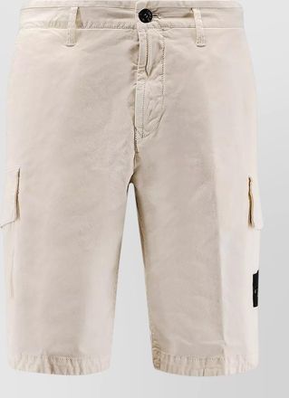 Stone Island organic cotton cargo shorts