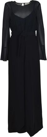 P.A.R.O.S.H. Broeken - Dames - Maxi kleedjes - Zwart - S - Kleedjes