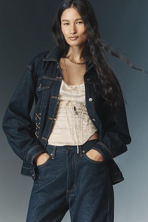 Pilcro Corset Denim Jacket