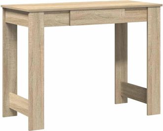 vidaXL Scrivania Rovere Sonoma 100x45x75 Cm In Legno Multistrato - Vidaxl