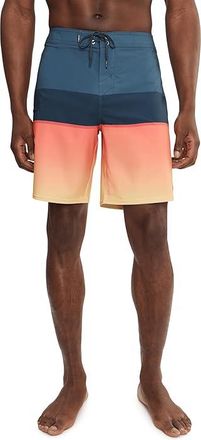 O'Neill Hyperfreak Heat Block 19 Boardshorts Mens Swimwear Persimmon : 31, Elastane/Polyester