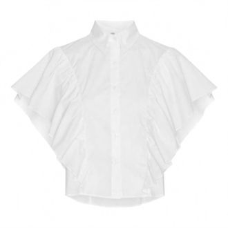 Karmamia Womens Salma Shirt In White Poplin