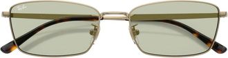 Ray-Ban Rb 8069D Zonnebril - unisex - Zonnebrillen - Beige - 55 MM - Accessoires