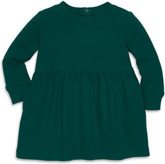 primary Baby Cozy Pocket Dress in Ivy at Nordstrom, Size 12-18M