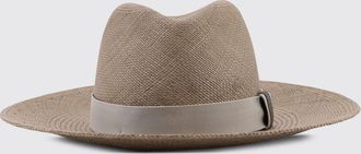 Brunello Cucinelli Cappello Brunello Cucinelli in rafia con fettuccia