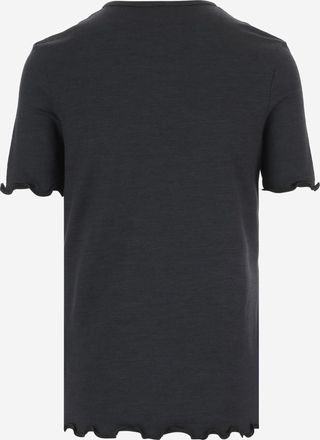 Jil Sander Womens Silk Blend T-Shirt Black T-Shirts & Jerseys