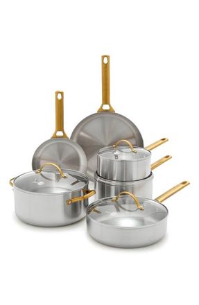 GreenPan Reserve 10-Piece Stainless Steel Cookware Set at Nordstrom