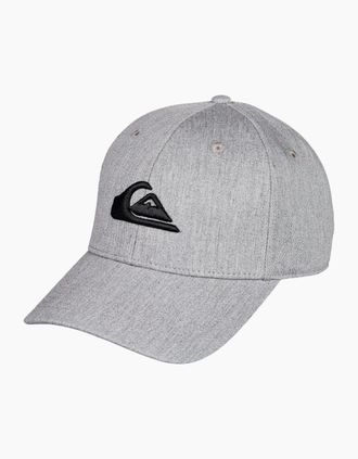 Quiksilver Mens Quiksilver Mens Decades Snapback Baseball Cap - Grey - Size: ONE size