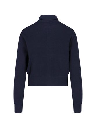 Autry Womens Sweaters Blue Viscose