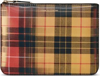 Comme Des Garçons Portafoglio a quadri - Rosso