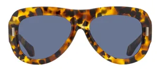 Ferragamo SF2029SE Thick-Rimmed Pilot Sunglasses - Tortoise