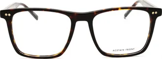 Tommy Hilfiger TH2131 Rectangular Acetate Eyeglasses - Brown