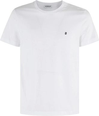 Dondup T-Shirts, male, White, Size: 2XL T-Shirt D