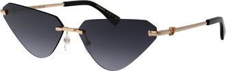 Dsquared2 Womens Sunglasses D20108-S Gold-Black Metal Gold/black