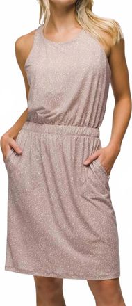 Prana Kamen Cross Back Strap Dress In Willow