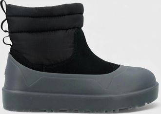 UGG Mens UGG M Classic Mini Mod Boot in Black Nylon - Size: 11