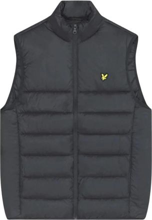 Lyle & Scott Lichtgewicht Gewatteerd Gilet - Heren - Bodywarmers - Grijs - S - Polyester - Jassen