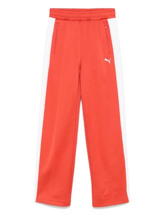 Puma Pantaloni sportivi in misto cotone - Arancione