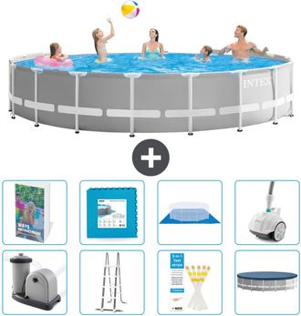 Intex Piscina Prism Frame Redonda - 549x122 Cm - 9-piezas S531