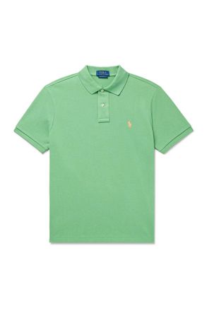 Polo Ralph Lauren Logo-Embroidered Cotton-Piqué Polo Shirt