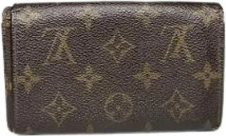 Louis Vuitton Pre-owned leren portemonnee - unisex - Vintage Accessoires - Bruin - ONE Size - Leer - Vintage