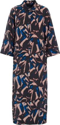 Bitte Kai Rand Lange Jurk - Dames - Shirt Kleedjes - Veelkleurig - XL - Kleedjes