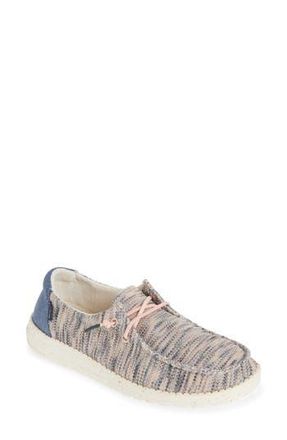 Sandali Donna Hey Dude Delray Con Zeppa, Tomaia In Poliestere, Soletta Memory Foam, Lavabili In Lavatrice - Beige