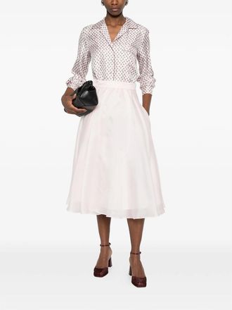 Max Mara Pink Silk Shirt