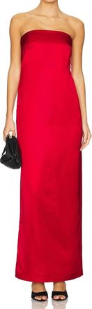 A.L.C. Ani Gown In Really Red