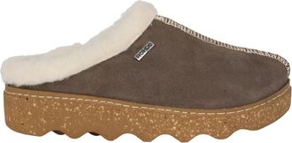 Rohde Taupe Su&egrave;de Pantoffels - Dames - Pantoffels - Beige - 39 EU - Su&egrave;de - Schoenen