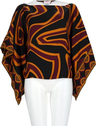 Pucci Labirinto Silk Printed Blouse