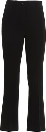 Alberto Biani Black Cady Trumpet Pants