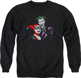 Gildan Batman Joker & Harley Adult Crewneck Sweatshirt