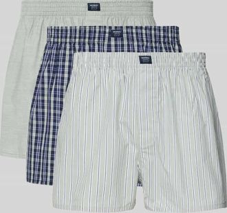 Mc Neal Boxershorts mit elastischem Bund im 3er-Pack in Metallic Gruen, Gr&ouml;&szlig;e XXL