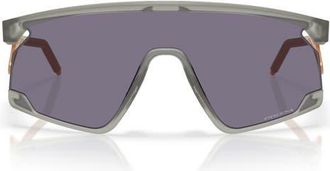 Oakley BXTR 39mm Polarized Rectangular Sunglasses in Trans Grey Ink /Prizm Grey at Nordstrom
