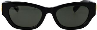 Gucci Gg1954Sa Zonnebril - unisex - Accessoires - Zwart - Maat: 53 MM