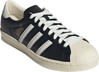 adidas Gender Inclusive Superstar Vintage Sneaker in Black/Core White/Cream White at Nordstrom, Size 10.5 Womens