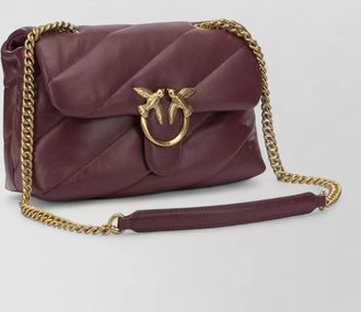Pinko love bag classic leather clutch bag
