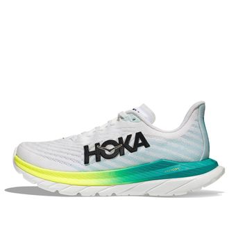 Hoka One One Mach 5 Wide White Blue Glass 1136677-WBGL