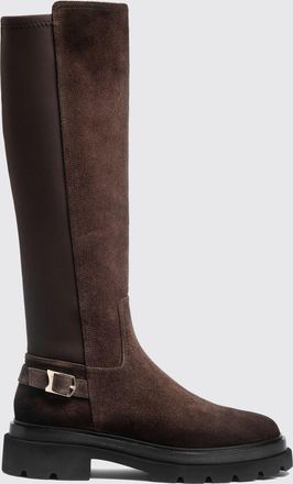 Santoni Stivali in pelle scamosciata Santoni