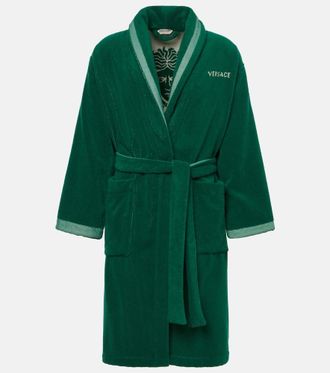 Versace Vestaglia Medusa in spugna di cotone