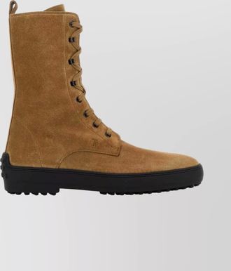 Tod's suede ankle boots
