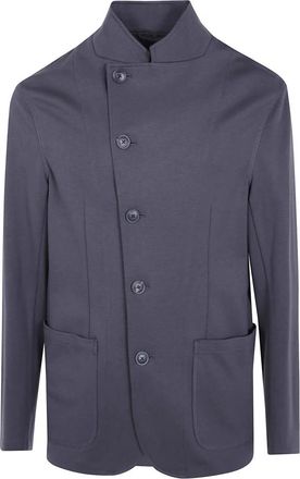 Emporio Armani Heren, Jassen, Grijs, Maat: 2XL