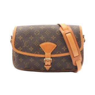 Louis Vuitton Pre-owned Sologne Monogram Schoudertas - Dames - Pre-owned - Bruin - Maat: ONE Size Leer
