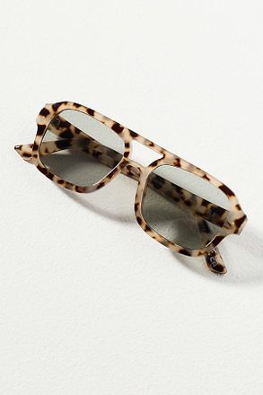 AIRE Aquarius Translucent Aviator Sunglasses