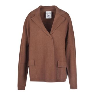 Semicouture Truien & Vesten, Dames, Bruin, XS, Cardigan