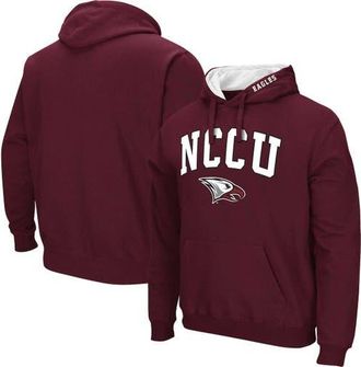 Colosseum Mens Colosseum Maroon North Carolina Central Eagles Arch & Logo 3.0 Pullover Hoodie at Nordstrom, Size X-Large